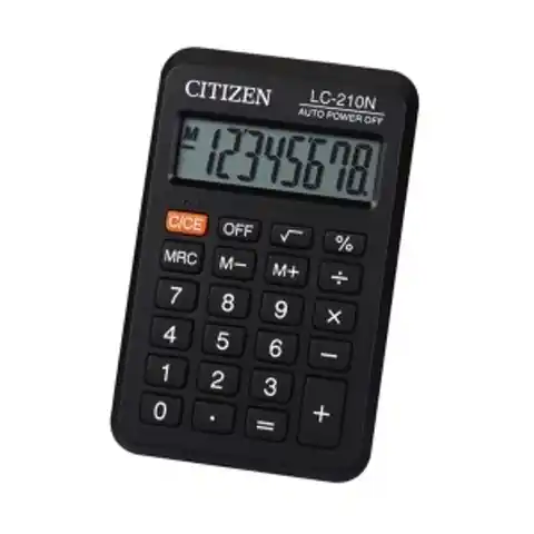 ⁨Pocket calculator LC210NR⁩ at Wasserman.eu