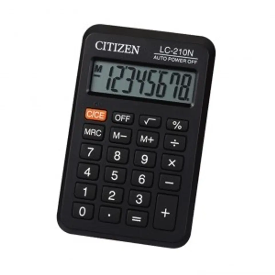 Pocket calculator LC210NR at Wasserman.eu