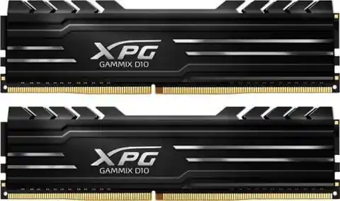 ⁨Memory XPG GAMMIX D10 DDR4 3600 DIMM 32GB 2x16GB Black⁩ at Wasserman.eu