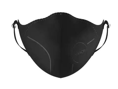 ⁨Maska antysmogowa AirPop Light SE 4 sztuki (czarna)⁩ w sklepie Wasserman.eu