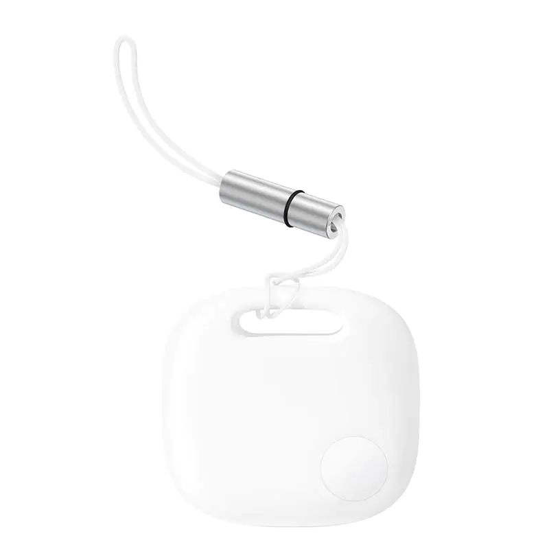⁨Lokalizator Bluetooth Baseus T2 Pro ze smyczą (biały)⁩ w sklepie Wasserman.eu