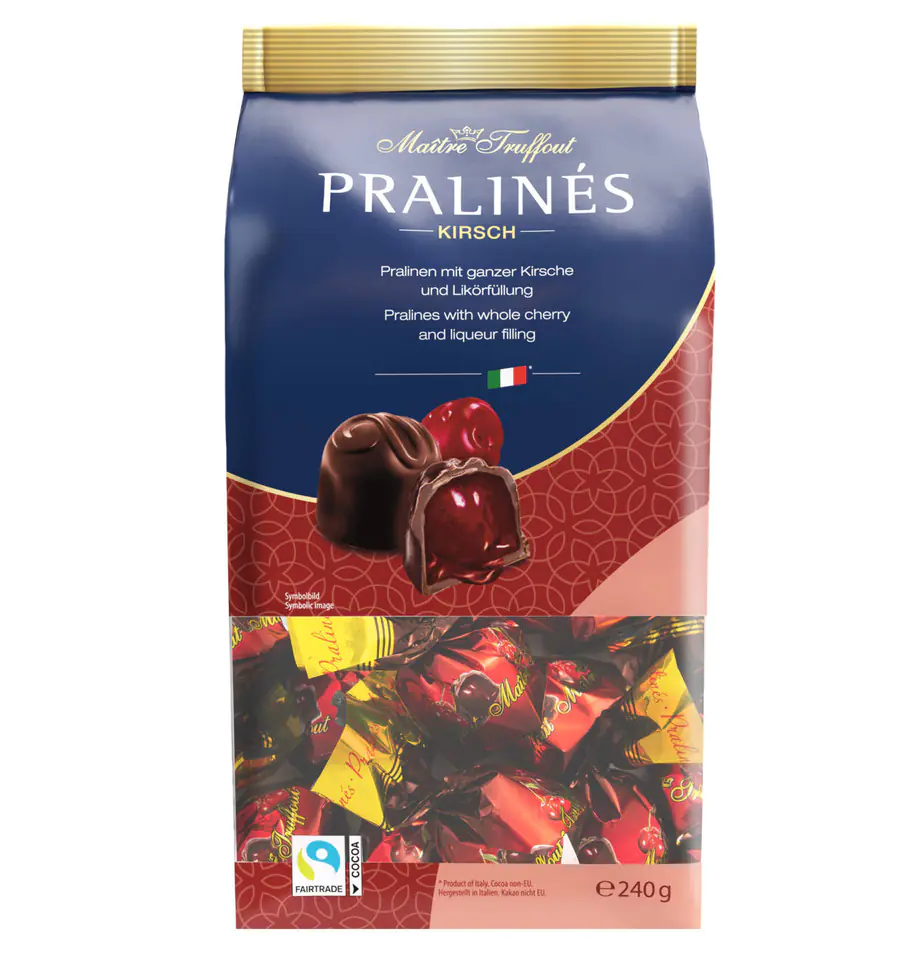 MaitreTruffout Praliny z Likierem Wiśniowym 240 g w sklepie Wasserman.eu