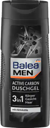 ⁨Balea Men Active Carbon Shower Gel 300 ml.⁩ at Wasserman.eu