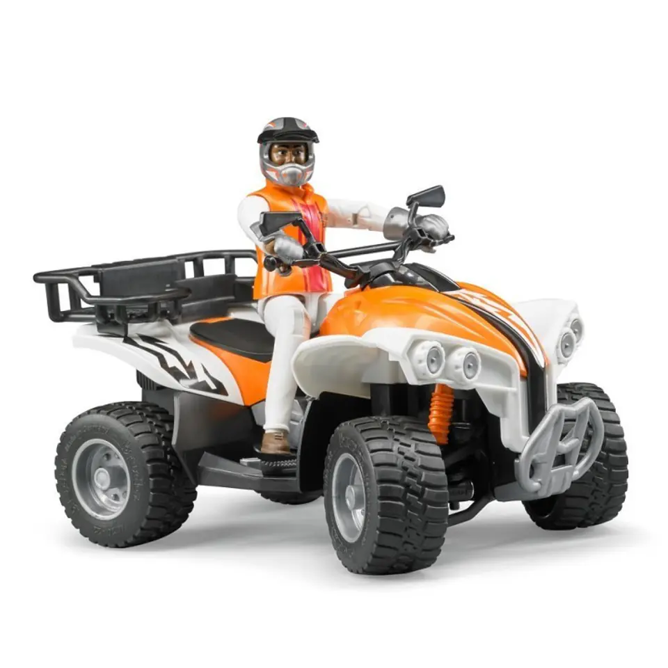 ⁨Bruder Quad with driver⁩ at Wasserman.eu