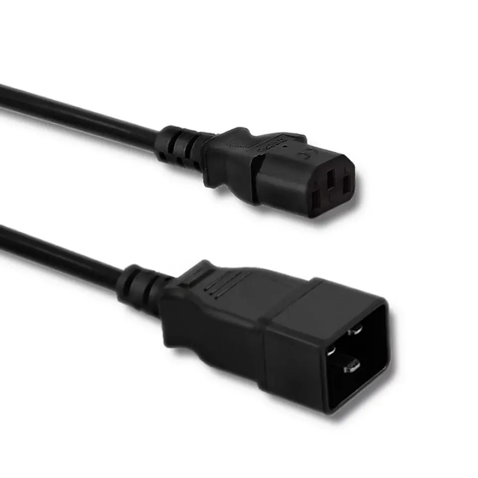 ⁨Power cable for upS | C20/C13 | 1.2m⁩ at Wasserman.eu