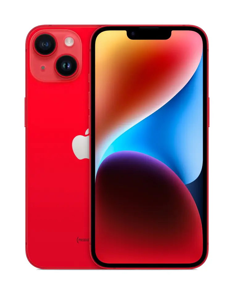 ⁨Smartphone APPLE iPhone 14 6/512 GB (PRODUCT) RED (Czerwony) MPXG3PX/A⁩ w sklepie Wasserman.eu