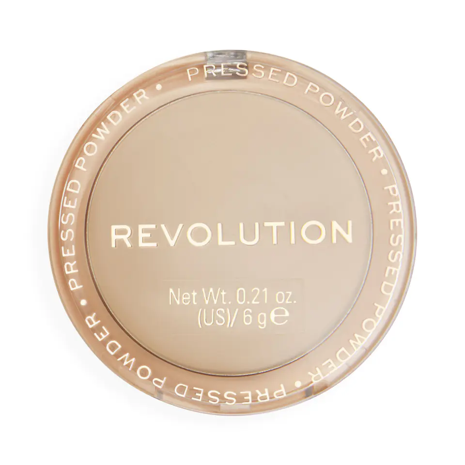 ⁨Makeup Revolution Reloaded Pressed Powder - Translucent 6g⁩ at Wasserman.eu