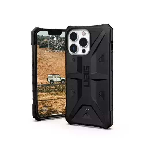 ⁨UAG Pathfinder - obudowa ochronna do iPhone 13 Pro Max (black) [go]⁩ w sklepie Wasserman.eu