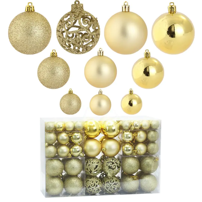 ⁨Set of baubles 100 pcs in a package BSN07WZ2⁩ at Wasserman.eu