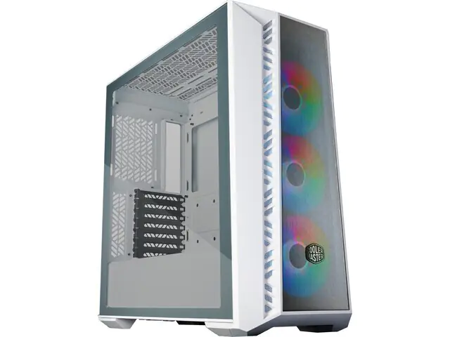 ⁨Cooler Master MasterBox 520 Mesh Midi Tower White⁩ at Wasserman.eu