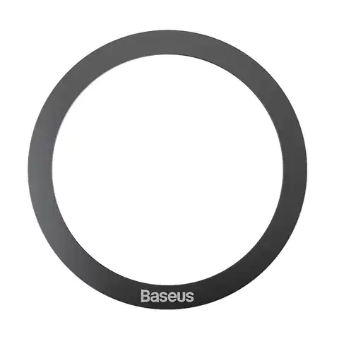 ⁨Baseus Halo Magnetic Ring for Phone, MagSafe (Black)⁩ at Wasserman.eu