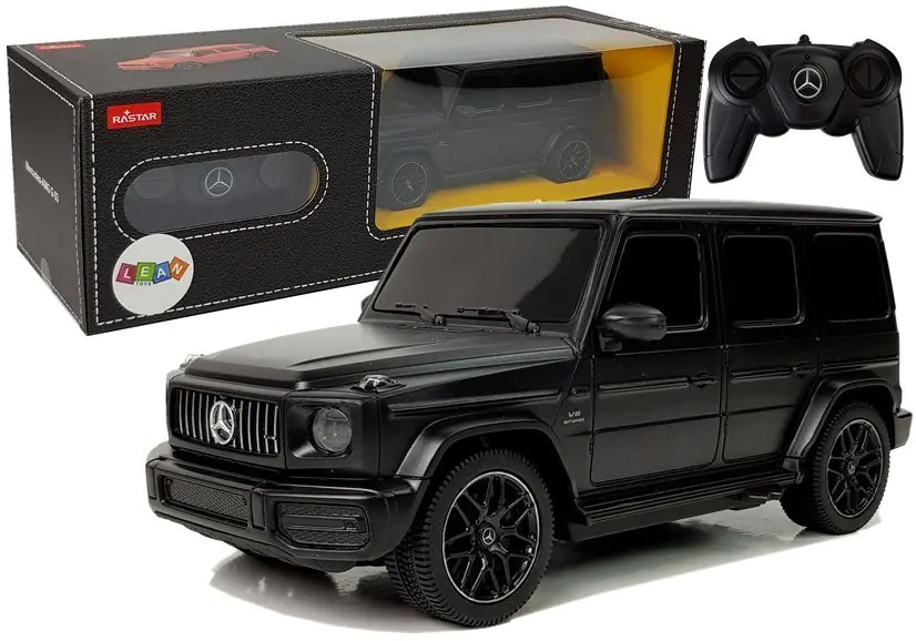 ⁨Auto Mercedes AMG G63 Zdalnie Sterowany R/C 1:24 Czarny 2.4 G⁩ w sklepie Wasserman.eu