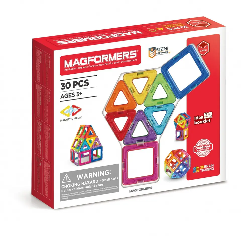 ⁨Magformers Magnetic blocks basic 30 pcs.⁩ at Wasserman.eu