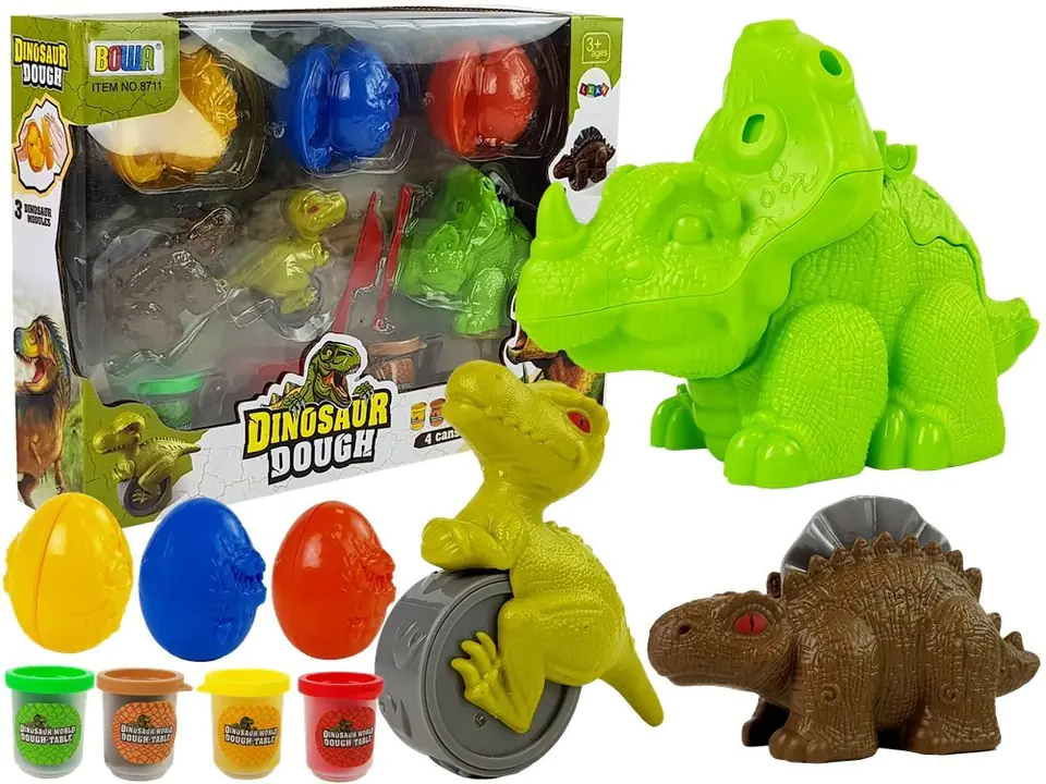 ⁨Cake Dinosaurs Eggs Mold 12 Pieces 4 Colors⁩ at Wasserman.eu