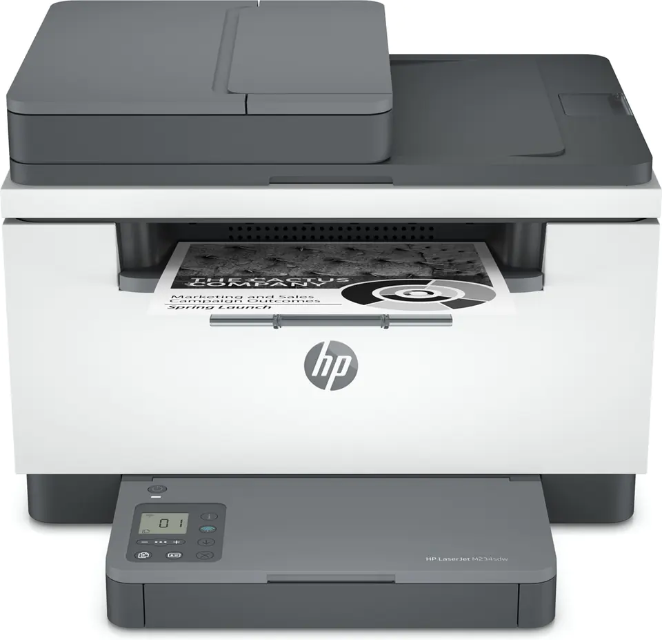 ⁨HP LaserJet MFP M234sdw Printer, Black and white, Printer for Small office, Print, copy, scan, Scan to email; Scan to PDF; Compact Size; Energy Efficient; Fast 2 sided printing; 40-sheet ADF; Dualband Wi-Fi⁩ at Wasserman.eu