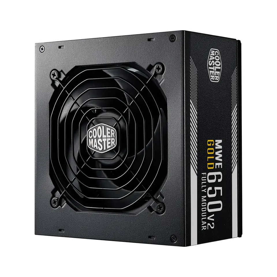 ⁨COOLER MASTER POWER SUPPLY MWE GOLD-V2 650W 80+ GOLD MODULAR MPE-6501-AFAAG-EU⁩ at Wasserman.eu