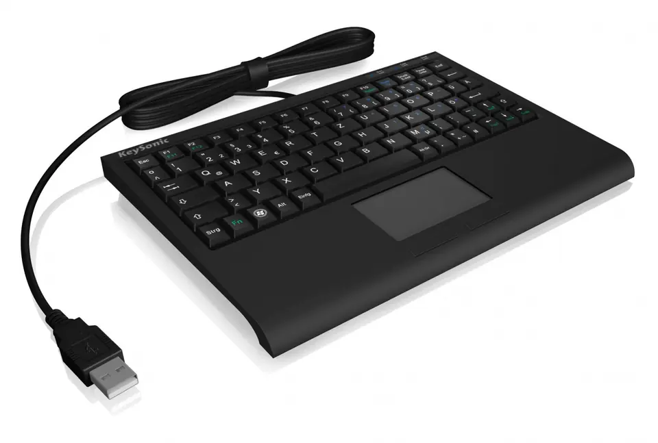 ⁨Klawiatura mini ACK-3410(US) touchpad, USB⁩ w sklepie Wasserman.eu