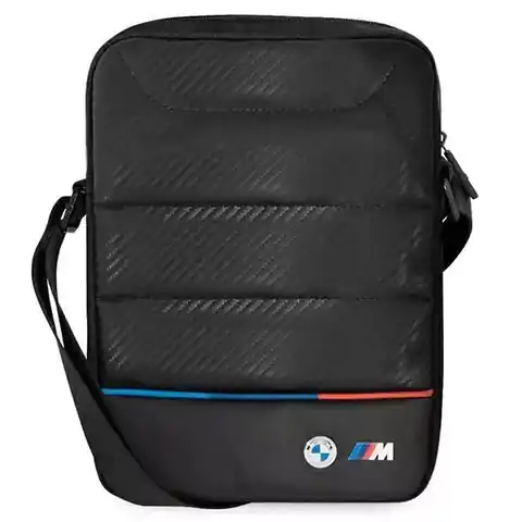 ⁨Torba BMW BMTB10COCARTCBK Tablet 10" czarny/black Carbon Tricolor⁩ w sklepie Wasserman.eu
