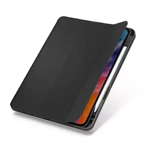 ⁨UNIQ etui Transforma Rigor iPad Air 10,9 (2020) szary/charcoal grey Antimicrobial⁩ w sklepie Wasserman.eu