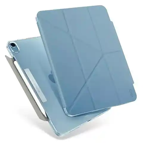 ⁨UNIQ Case Camden iPad Air 10.9" (2022/ 2020) blue/blue Antimicrobial⁩ at Wasserman.eu