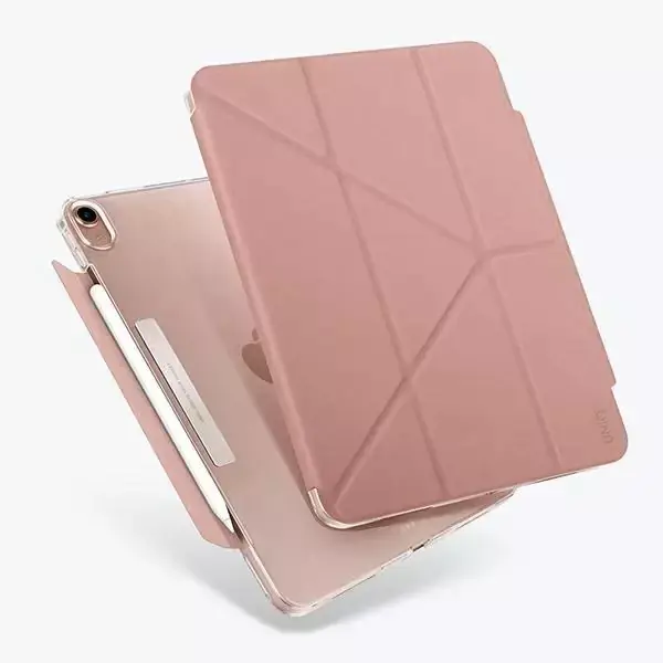 ⁨UNIQ etui Camden iPad Air 10,9" (2020) różowy/peony pink Antimicrobial⁩ w sklepie Wasserman.eu