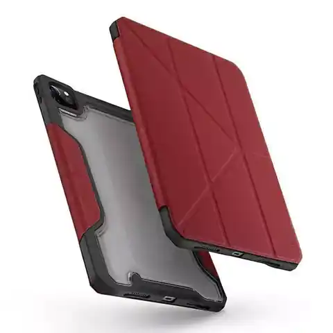 ⁨UNIQ etui Trexa iPad Pro 11" 2021/2020 Antimicrobial czerwony/red⁩ w sklepie Wasserman.eu