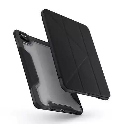 ⁨UNIQ etui Trexa iPad Pro 11" 2021/2020 Antimicrobial czarny/black⁩ w sklepie Wasserman.eu