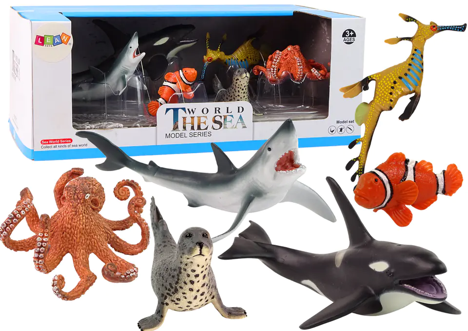 ⁨Figure: Sea, Animals, Orca, Octopus⁩ at Wasserman.eu