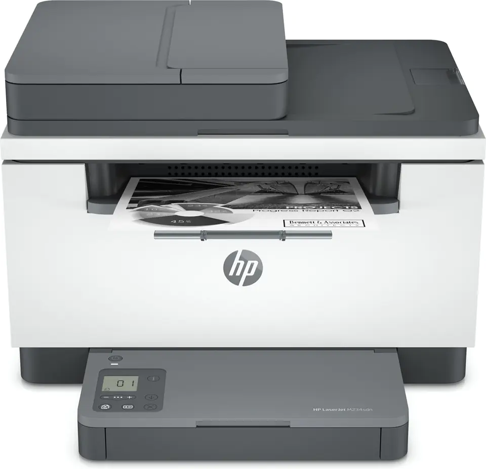 ⁨HP LaserJet MFP M234sdn Printer, Black and white, Printer for Small office, Print, copy, scan, Scan to email; Scan to PDF; Compact Size; Energy Efficient; Fast 2 sided printing; 40-sheet ADF⁩ at Wasserman.eu