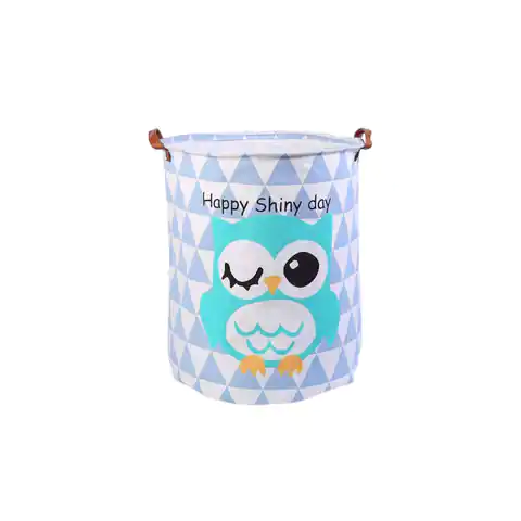 ⁨Toy container basket, laundry bag OWL 35x45 cm OR2WZ120⁩ at Wasserman.eu