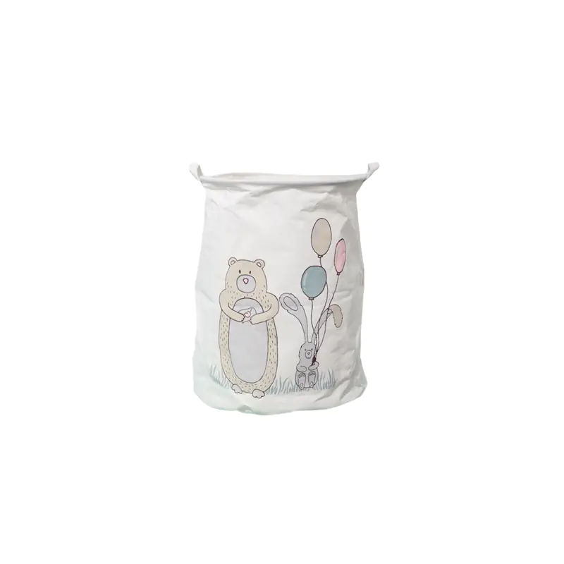 Toy container basket, laundry bag teddy bear 35x45 cm OR2WZ121 at Wasserman.eu