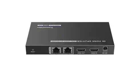 ⁨Rozgałęźnik 1/2 HDMI po LAN Spacetronik SPH-RL22⁩ w sklepie Wasserman.eu