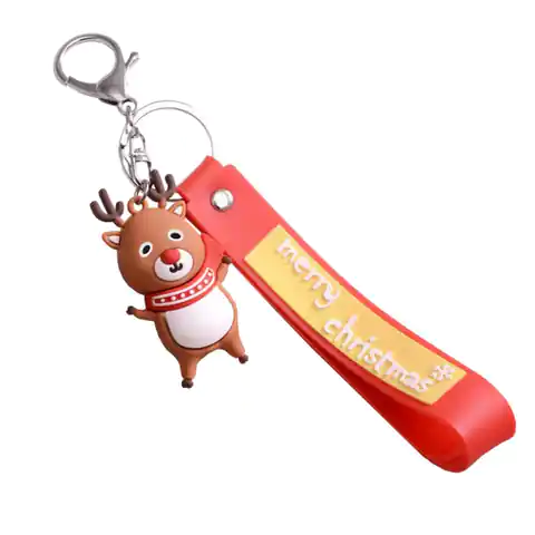 ⁨ECarla Key ring with tags and leash - Reindeer 1pc⁩ at Wasserman.eu