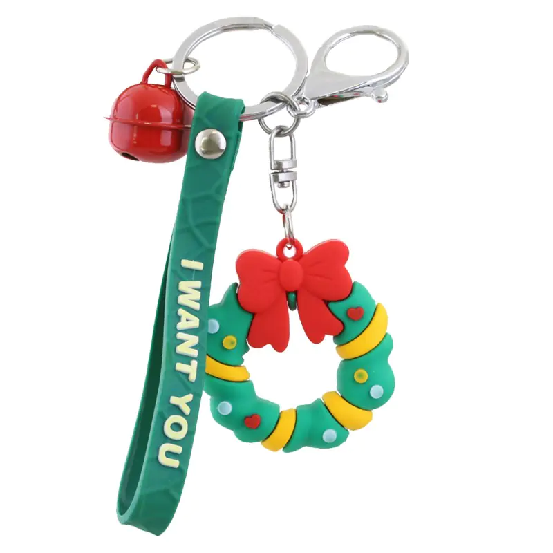 ⁨Key ring with tags and leash -Christmas wreath 1pc⁩ at Wasserman.eu