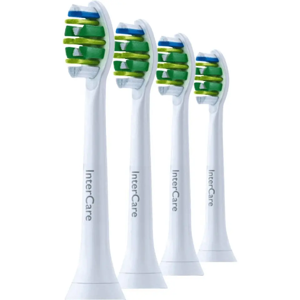 ⁨InterCare brush heads HX9004/10 4-pack⁩ at Wasserman.eu