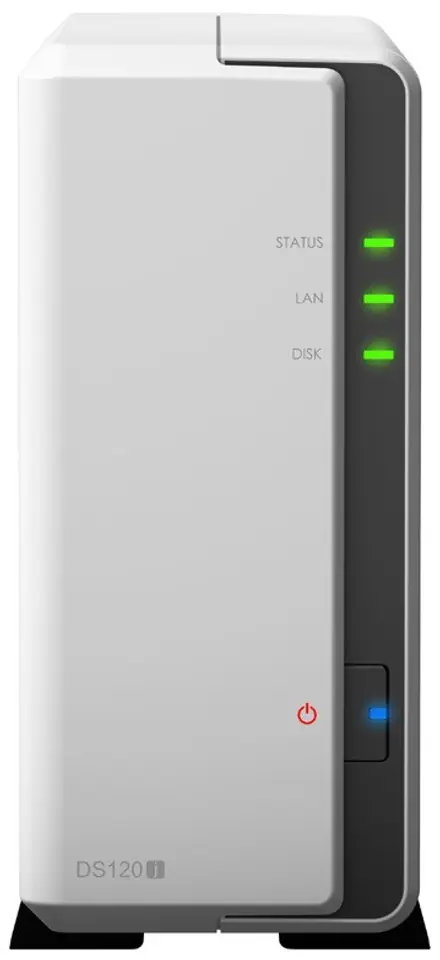 NAS DS120J 1x0HDD 800Mhz 512MB 1xGbE 2xUSB2.0 at Wasserman.eu