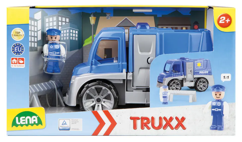 ⁨Car Police with accessories box Truxx⁩ at Wasserman.eu