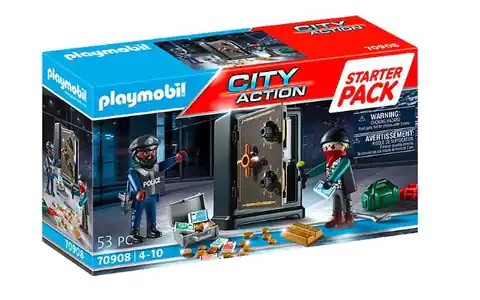 ⁨Playmobil City Action 70908 Starter Pack Bank Robbery⁩ at Wasserman.eu