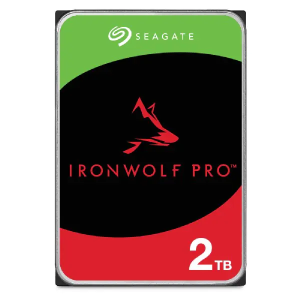 ⁨Seagate IronWolf Pro HDD (2TB; 256MB; 3.5"; SATA)⁩ at Wasserman.eu