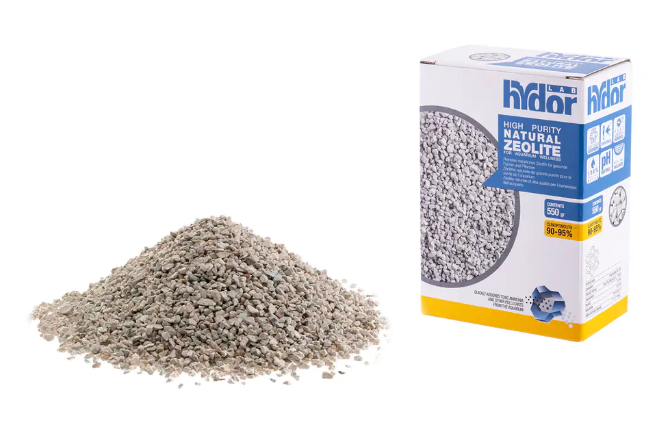 HYDOR NATURAL ZEOLITE 550G EU - Adsorptionsfiltration im Wasserman.eu