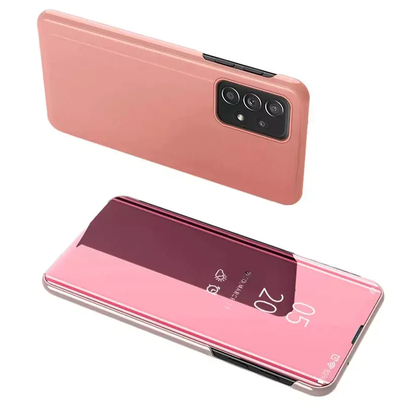 ⁨Clear View Case Case Flip Samsung Galaxy A73 pink⁩ at Wasserman.eu