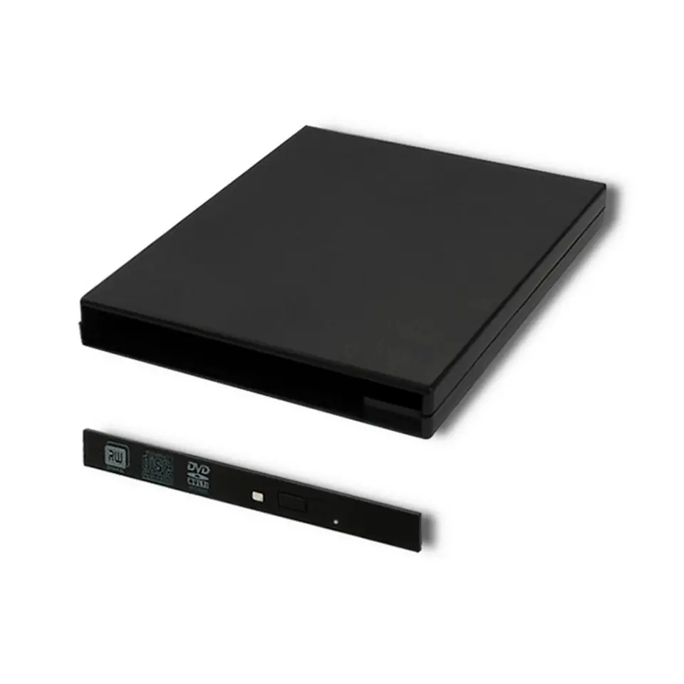 ⁨Optical driver case CD/ DVD SATA USB2.0 9.5mm⁩ at Wasserman.eu