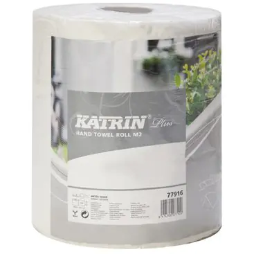 ⁨Ręcznik w rolce 2w.biały M2 PLUS KATRIN 2658/43405/532982 100% celuloza 205x90⁩ w sklepie Wasserman.eu