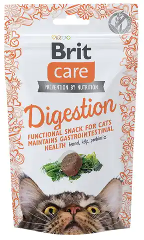⁨Brit Care Cat Snack Digestion 50g⁩ at Wasserman.eu