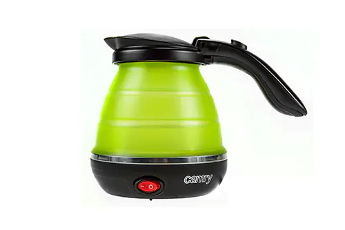 ⁨Camry Premium CR 1265 electric kettle 0.5 L 750 W Black, Green⁩ at Wasserman.eu