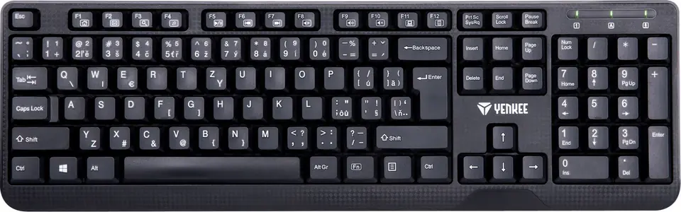 ⁨Universal keyboard YKB 1002 CS USB spill-resistant⁩ at Wasserman.eu