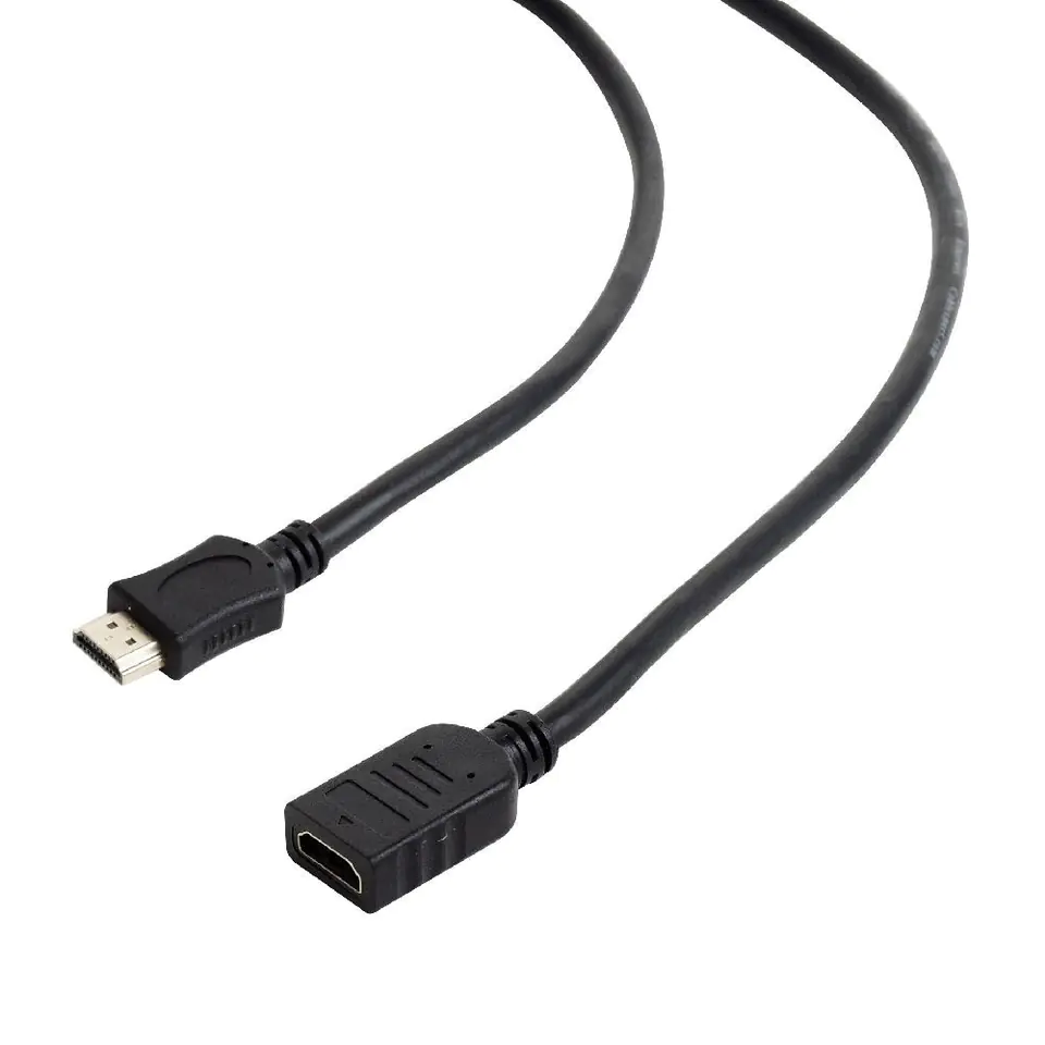 ⁨GEMBIRD HDMI Męski - HDMI Żeński 0.5m /s1x HDMI 1x HDMI⁩ w sklepie Wasserman.eu