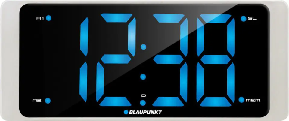 ⁨BLAUPUNKT CR16WH Clock radio Blaupunkt CR16WH , FM PLL, USB chargin, LED display 3⁩ at Wasserman.eu