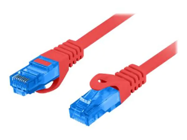 ⁨Patch cord cat.6a S/FTP CCA 2.0m Red⁩ at Wasserman.eu