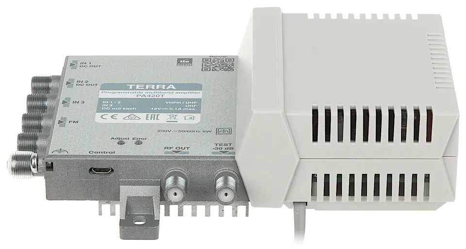 ⁨PROGRAMMABLE MULTI-BAND AMPLIFIER TERRA PA-420T⁩ at Wasserman.eu